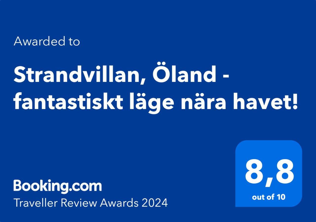 Strandvillan, Oeland - Fantastiskt Laege Naera Havet! Lottorp Bagian luar foto